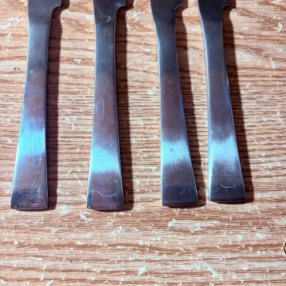Pfaltzgraff Everyday Stainless Steel Set of 4 Dinner Knives